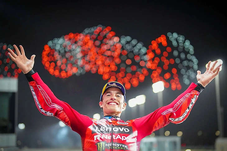 2025 MotoGP: Marc Marquez wins whirlwind Qatar GP | Autocar India