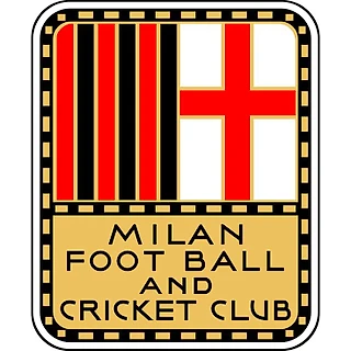 Как менялась эмблема итальянского клуба Милан.