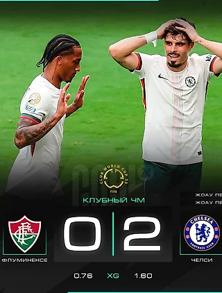 Флуминенсе - Челси 0:2. клубный чемпионат мира 2025. Полуфинал