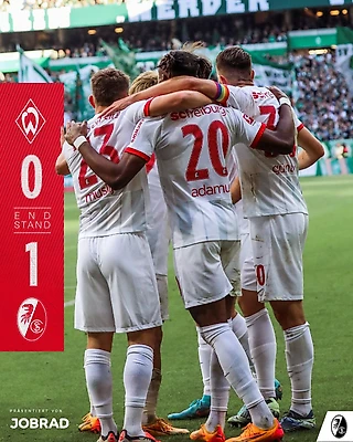 Фрайбург обыграл Вердер 1:0