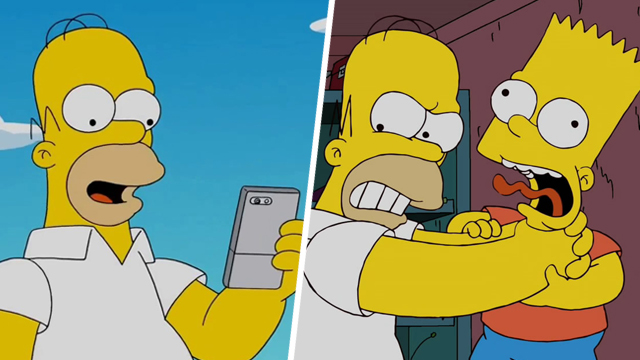 Секс игра: Симпсоны: Гомер трахает Мардж играть онлайн
