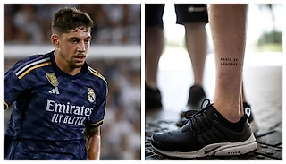 Феде Вальверде сделал новую татуировку в честь победы в Лиге чемпионов