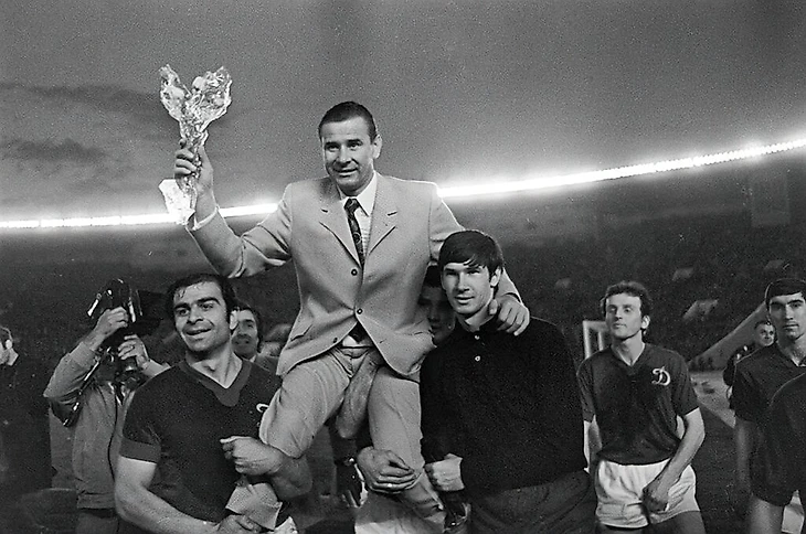 Лев Яшин и Владимир Пильгуй