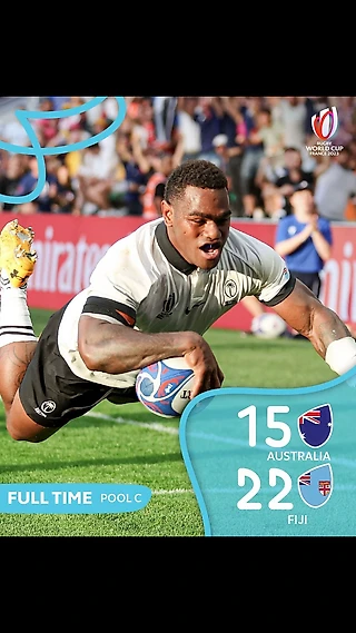 Первая сенсация: Фиджи- Австралия