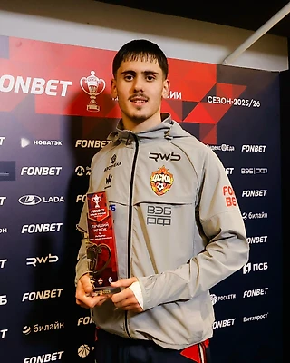 Матия Попович – лучший игрок кубкового матча с «Динамо» Махачкала