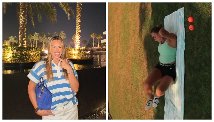 Арина Соболенко готовится к Итоговому турниру и делится полезными упражнениями: тренируемся с чемпионкой 🐯🥇