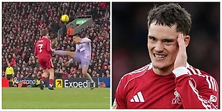 🎥Виртц получил от соперника шипами в грудь. Арбитр показал только желтую