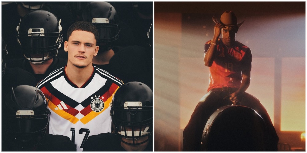 📸🎥 Ковбой Ламин, Виртц в американском футболе, Месси – GOAT боулинга. Adidas стильно показал форму 22-х сборных к ЧМ