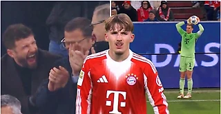 Мюллер вернулся на «Альянц Арену». Наблюдал за аутами Нойера, голом Карла и новым рекордом «Баварии»