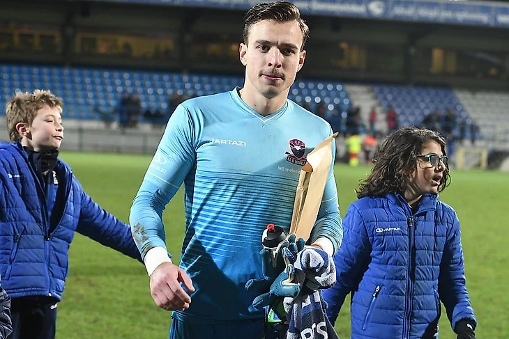 Xavier Gies (FCV Dender): “Alle spelers van Dender verenigden zich” (Denderleeuw) | Het Nieuwsblad Mobile