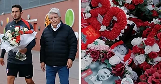 «Атлетико» почтил память Диогу Жоты в Ливерпуле перед матчем ЛЧ: и выпустили трогательное видео 💔