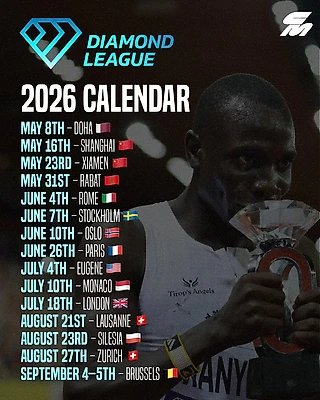 Объявлен график Бриллиантовой лиги 2026 года