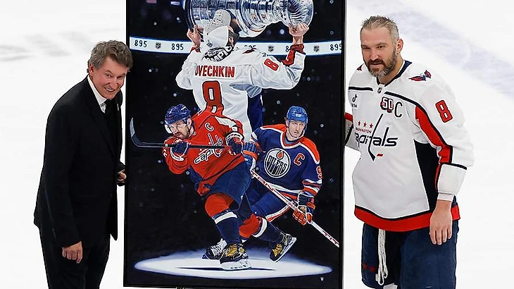 Овечкин забросил 895-ю шайбу в НХЛ и побил рекорд Гретцки | Новости спорта | Известия | 06.04.2025