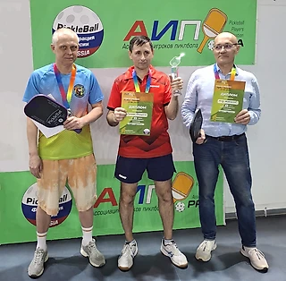 Итоги Кубка России 2025 BORR SPORT по пиклболу. Мужчины 50+.