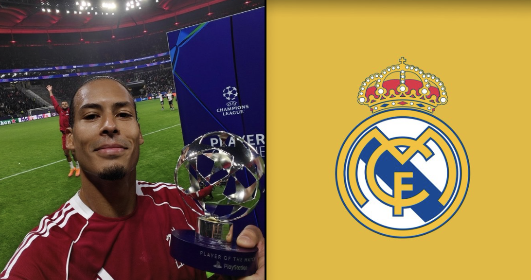 💣 СМИ: Ван Дейк очень хочет в «Реал» – из-за этого он тянул с новым контрактом в «Ливерпуле»