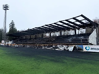 Катастрофа в «Хаке»: сгоревший на днях стадион добавил проблем клубу, находящемуся в упадке