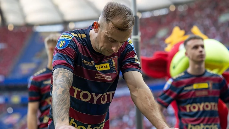 Pogoń Szczecin zawiodła w finale Fortuna Pucharu Polski. Maciej Stolarczyk: to przytłoczyło zespół | TVP SPORT