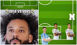 🆚 Марсело попросили сравнить нынешний «Реал» с версией 2018-го. Журналист сразу понял – здесь что-то нечисто 😏