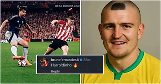 📸 Мы видели дриблинг Магуайра! Харри сравнивают с Марадоной, Ямалем и Роналдиньо – шутят даже игроки «МЮ» 😁