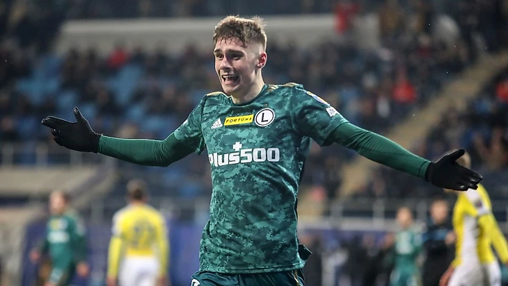 Szymon Włodarczyk zaczął gonić Piotra Włodarczyka. Legia lepsza od Motoru w Pucharze Polski | TVP SPORT