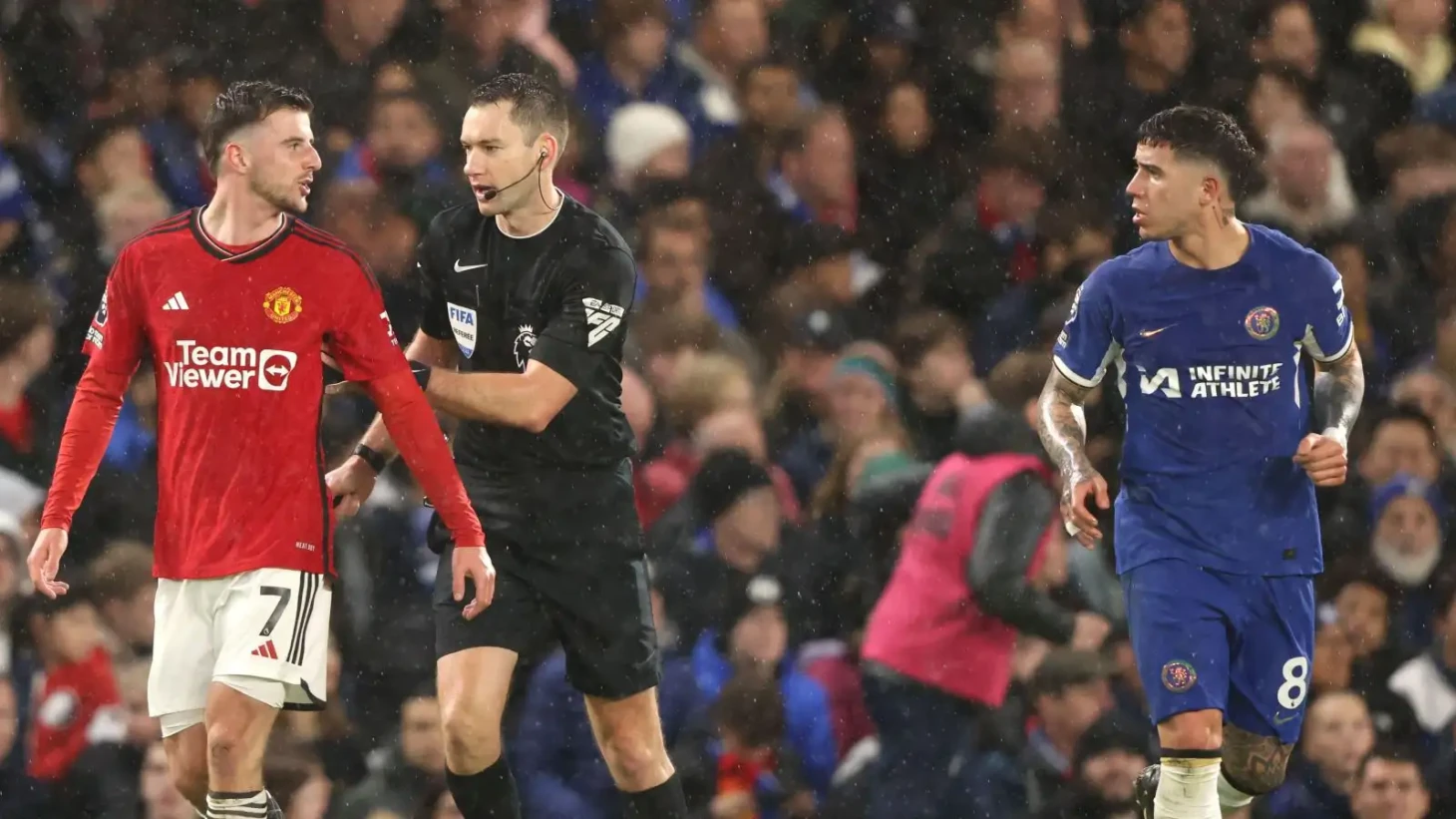 Man Utd: Enzo Fernandez directed one-word insult to Mason Mount after 'this is Chelsea' statement