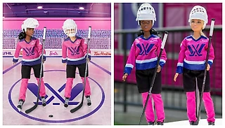Женская хоккейная лига начала сотрудничество с Mattel: Барби теперь играет в хоккей💖
