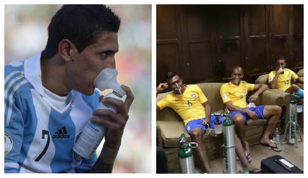 Сегодня Месси и Аргентине предстоит тяжелейший выезд в Боливию - чтобы играть там, футболисты используют кислородные маски