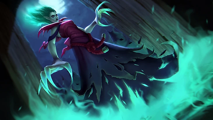 Brandon Crampton - Death Prophet Dota 2 Fan splash art