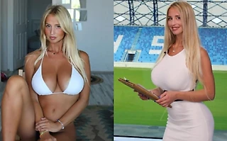 У «Реала» появилась новая ведущая клубного ТВ: она стала популярной из-за огромной груди 😮