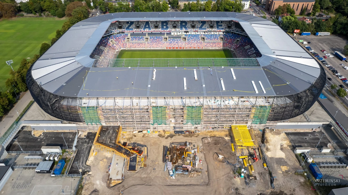 Ujęcia z Czwartej Trybuny – Arena Zabrze