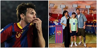 📸🎥 Месси построил «Камп Ноу» быстрее Лапорты! Сын Лео отметил день рождения в стиле «Барсы»