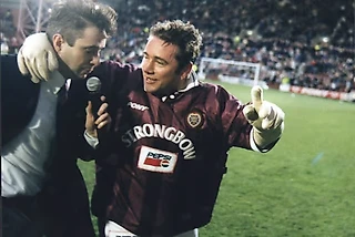 Легенда «Рейнджерс» был маскотом на матче «Хартса»