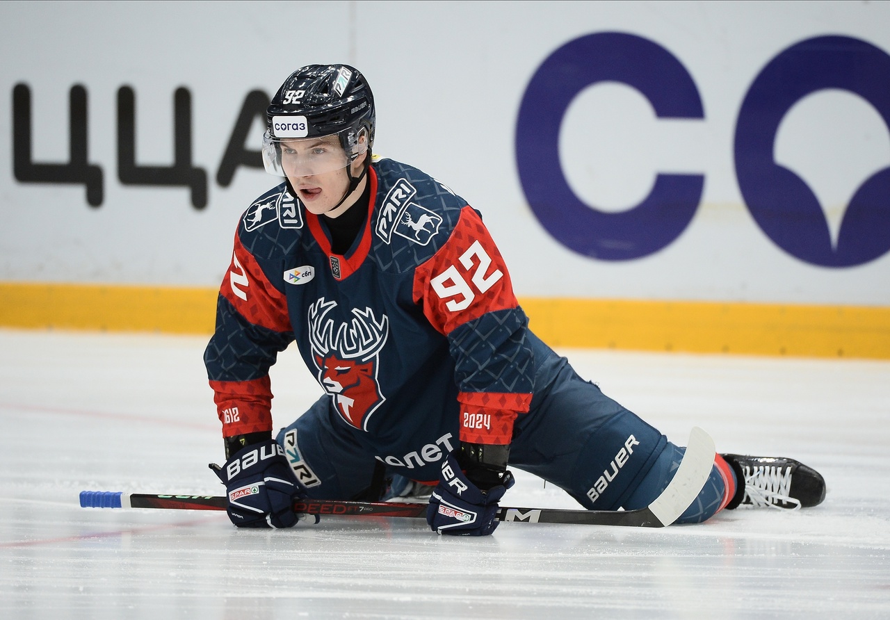 Фотография поста в ленте «Он является одной из надежд хоккея в Нижнем» − автор «золотого» гола «Чайки» развивается в команде Ларионова