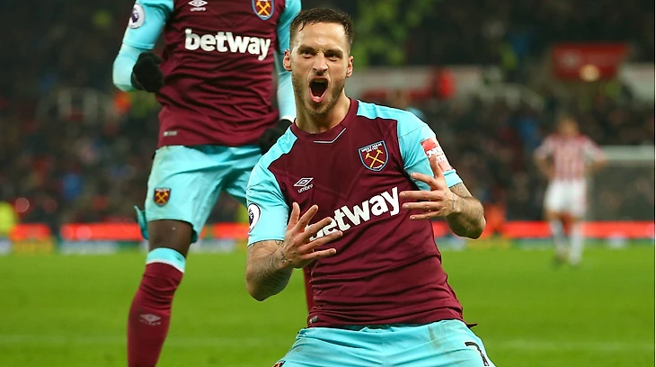 Marko Arnautovic Jubel West Ham