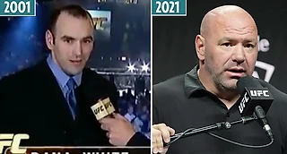 Когда-нибудь видели молодого Дану Уайта? В 2001 году он впервые появился на ТВ в роли президента UFC