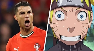 Роналду сравнили с героями «Наруто». Говорят, португалец много болтает и похож на Саске