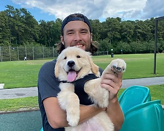 Пес Ивана Проворова популярнее самого хоккеиста. У Дрэйка 1,5 млн подписчиков.