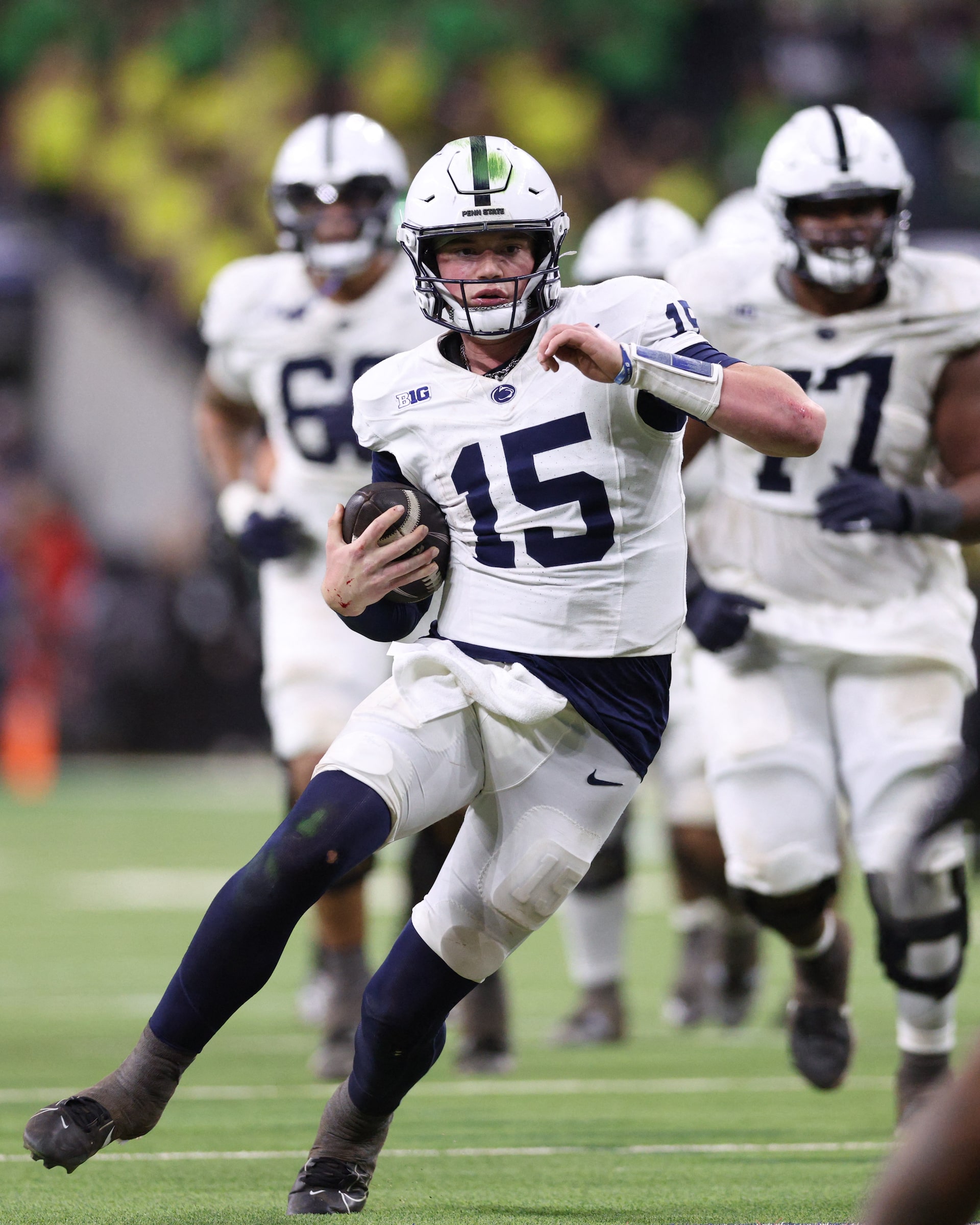 QB Drew Allar: 'More work to do,' will return to Penn St. | Reuters